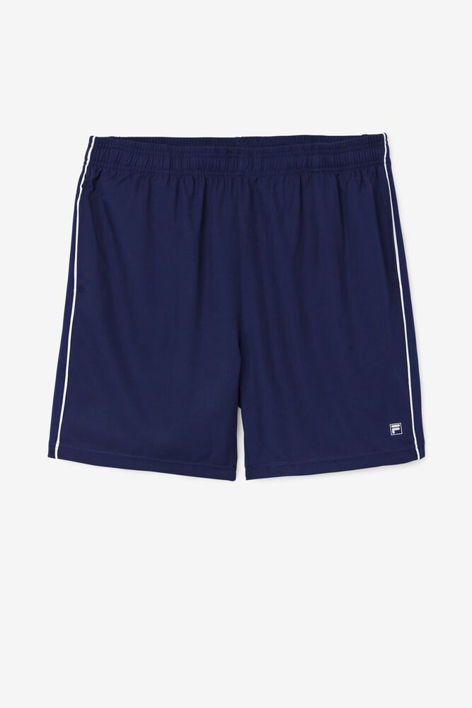 Fila Core 7" Navy Shorts Mens - NZ 13596-TMFI